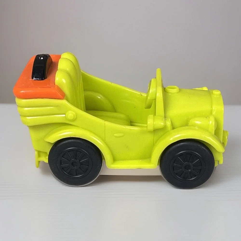 Disney Mickey Mouse Clubhouse Goofy's Jalopy Green Toy Figure Goofy Car Mattel